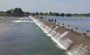There will be no crisis of drinking water in Raipur, the water level of Kharun river increased by 10 inches due to the opening of Murra Anicut, Tarighat Anicut, Chhattisgarh, Khabargali