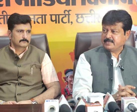 BJP General Secretary Sanjay Shrivastava has said that in this Lok Sabha election, the Congress Party and its allies are nowhere in the competition, ICC's Administration In-charge and Congress Working Committee Member Gurdeep Sappal, Chhattisgarh, Khabargali
