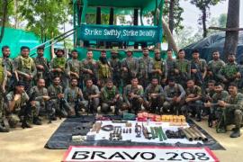 208 Naxalites surrendered to security forces, total 153 weapons were deposited.