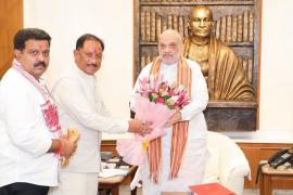 Proposal to establish All India Institute of Ayurveda in Chhattisgarh, Chief Minister Vishnudev Sai met Amit Shah cg hindi News latest news khabargali 