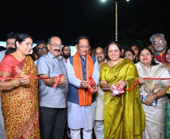 Raipur gets a big gift, Chief Minister Sai inaugurates Kachana Railway Overbridge, lakhs of people will get relief from traffic jams, Chhattisgarh, Khabargali
