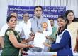 MLA Rajesh Munat presented cheques of ₹5,000 each to 36 meritorious students, gifted smart class and solar panels to Pt. Ravishankar Shukla University Campus School, Raipur, Chhattisgarh Khabargali