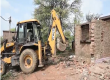 Bulldozers raze 80 houses in Nakti village; 60 families relocated to Naya Raipur. Hindi news latest news khabargali 
