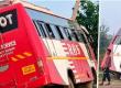  Major bus accident in Bemetara; bus hits a pole, two passengers killed hindi news bemetara news chhattisgarh news khabargali 