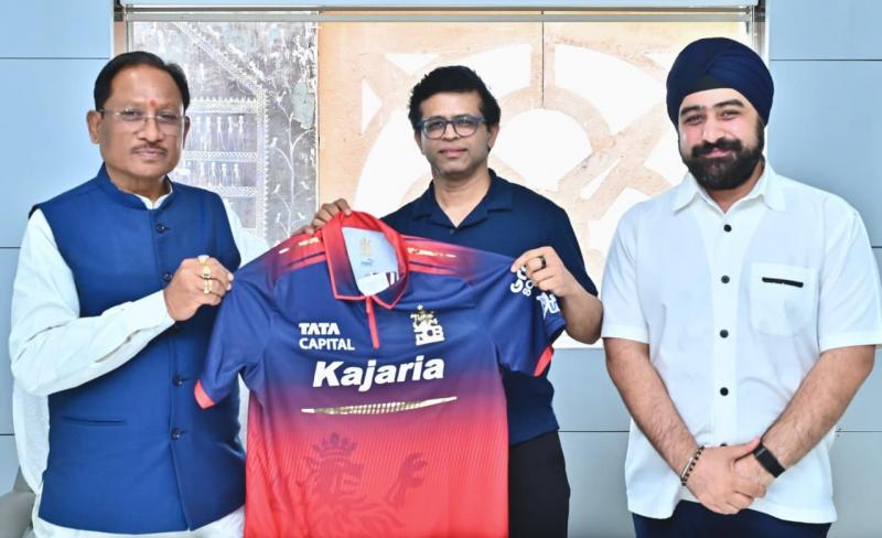 Preparations for IPL in Chhattisgarh, RCB's special invitation to Chief Minister Sai