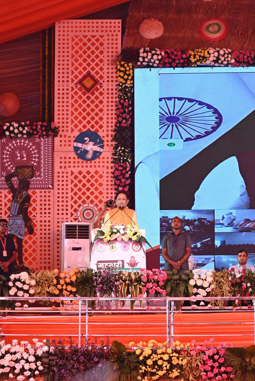 Mahtari Vandan Yojana is a big leap towards fulfilling the dreams of half the population of Chhattisgarh, Chief Minister Shri Vishnu Dev Sai on the occasion of inauguration of Mahtari Vandan Yojana, Chhattisgarh, Khabargali