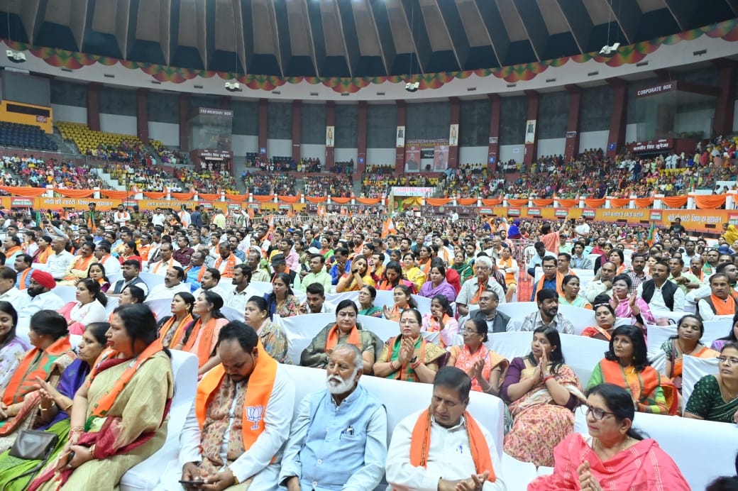 A triple engine government has to be formed in Raipur so that the pace of development can be accelerated - CM Say, Raipur, Khabargali