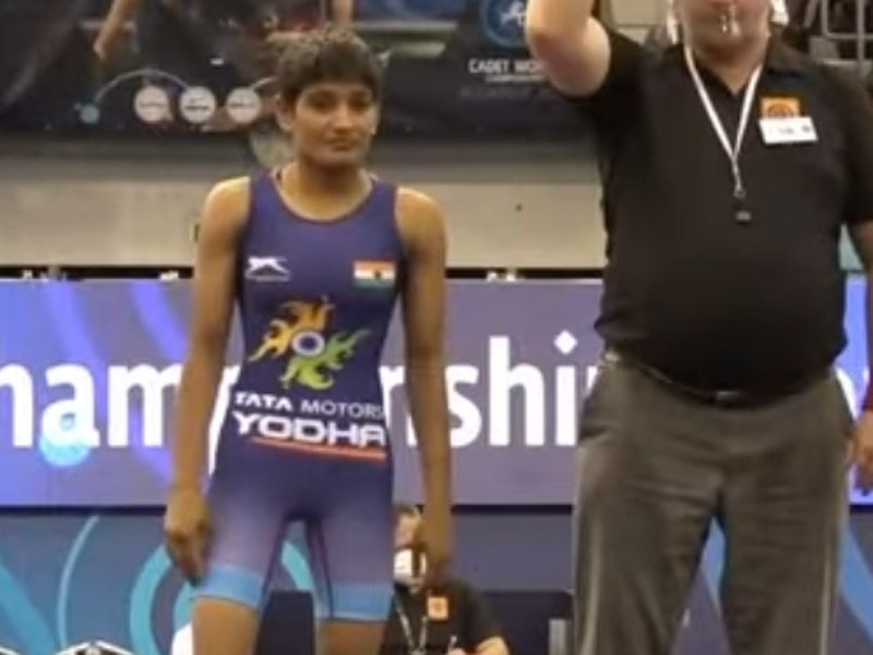 Wrestler Priya Malik, India, World Cadet Championship, Chaudhary Bharat Singh Memorial Sports School, Nidani, Tanu, Khabargali