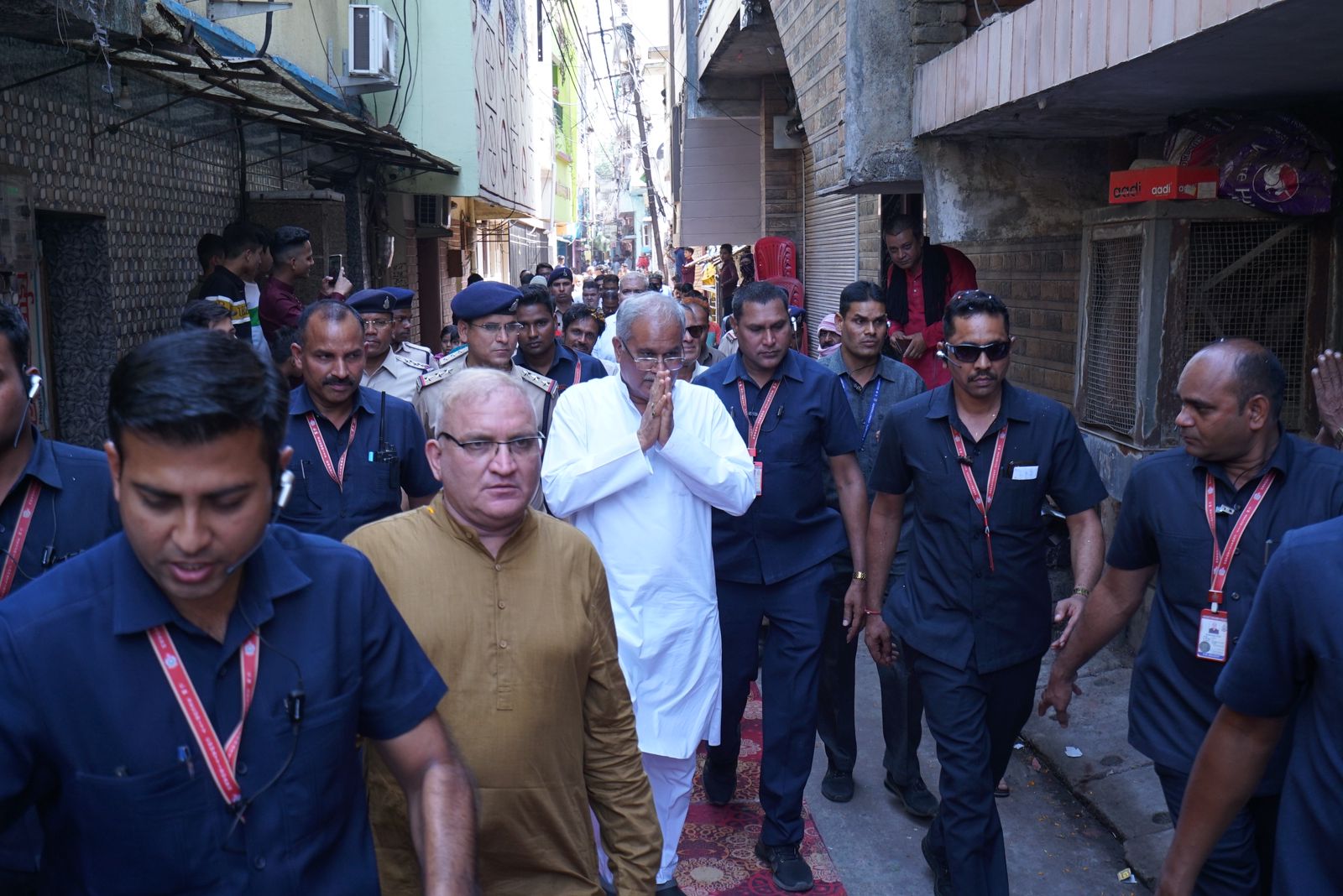 Chief Minister Bhupesh Baghel Eid, President of Urdu Academy Idris Gandhi, Chhattisgarh,khabargali
