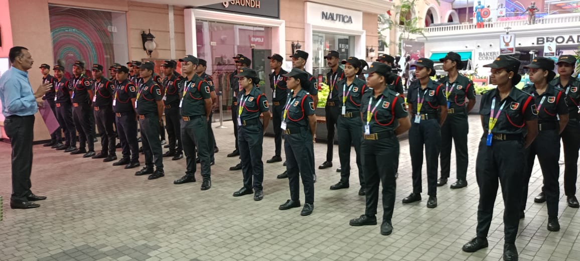 Fire drill was organized in Ambuja Mall, Major Property Disaster Management Security Head Ashwani Sharma, Raipur, Chhattisgarh, khabargali
