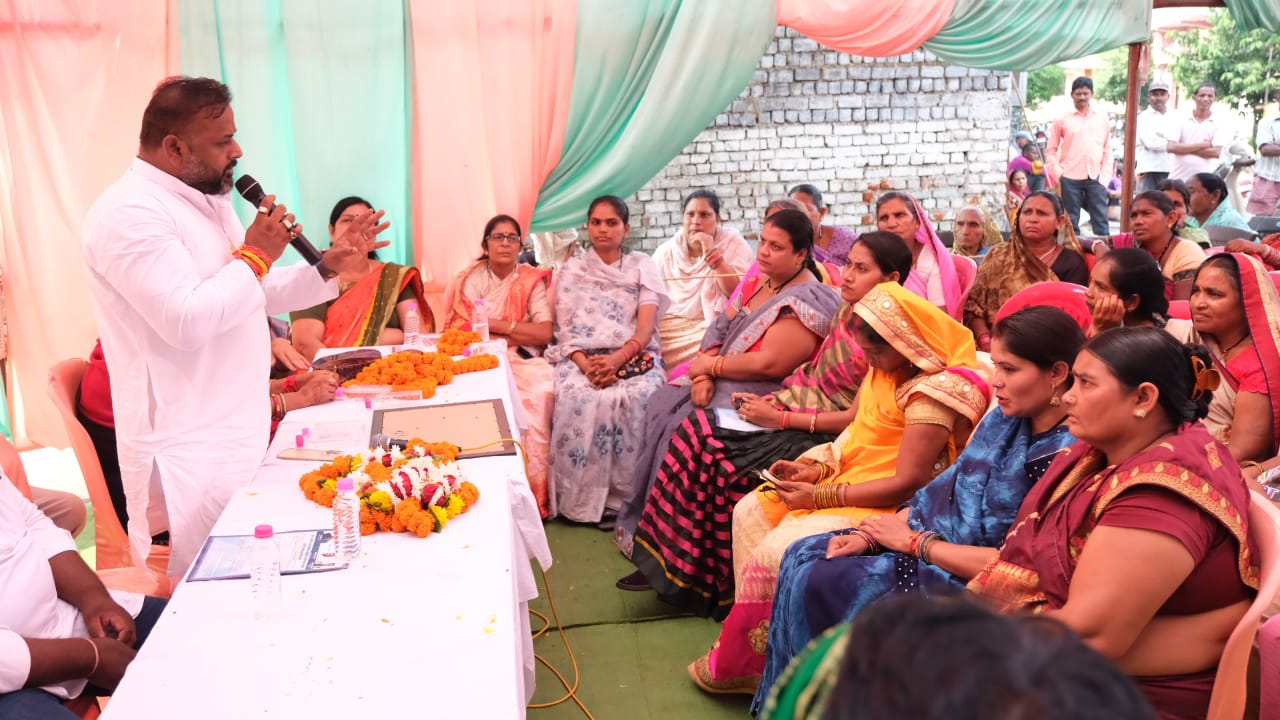 Inauguration of the first Chief Minister Labor Resource Center of Raipur city in Bhakta Mata Karma Ward No. 67, Raipur South Assembly, Shri Sushil Sunny Agarwal, President Chhattisgarh Building and Construction Workers Welfare Board, Raipur, Chhattisgarh, Khabargali.