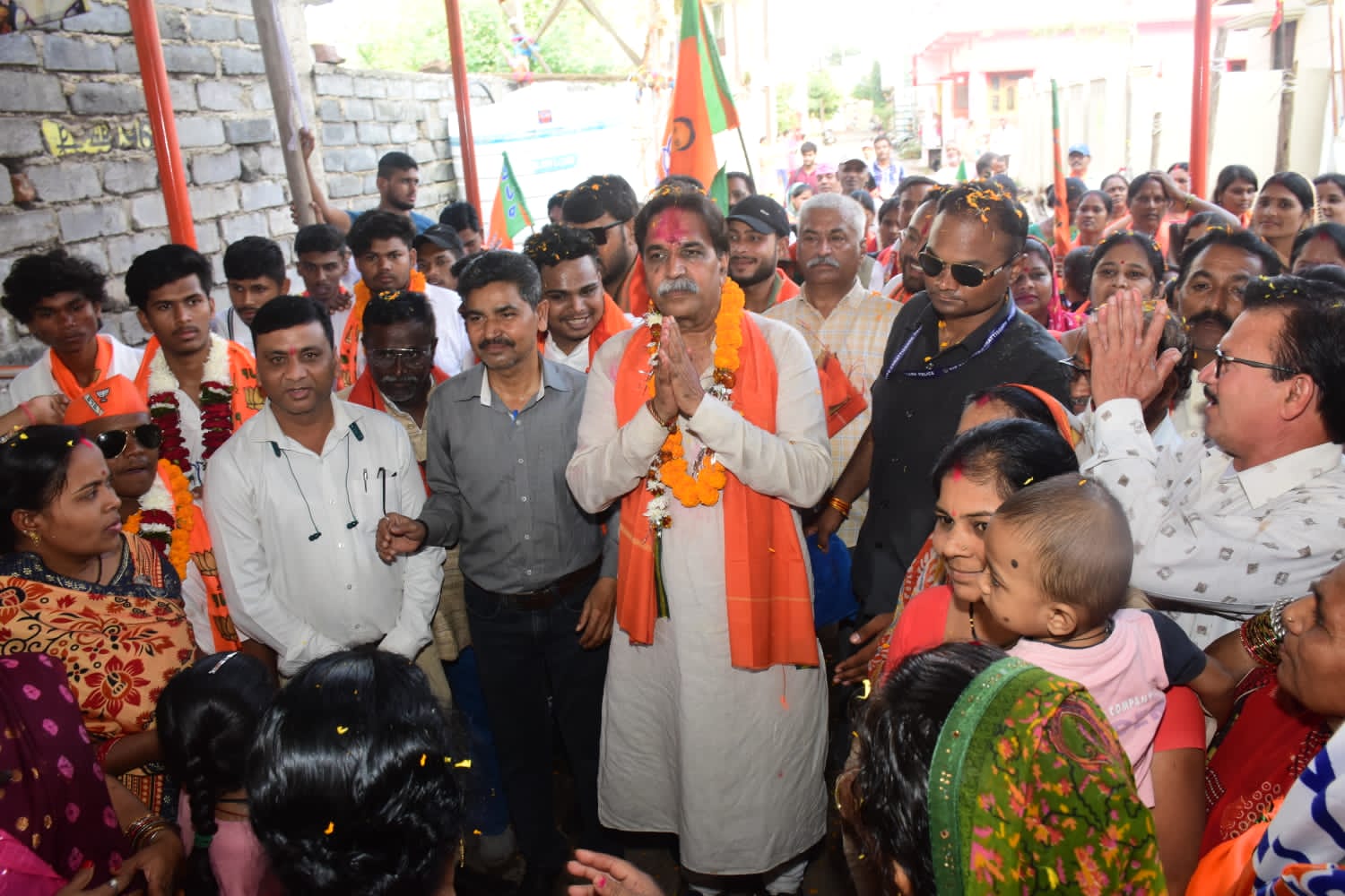 BJP candidate from Raipur West Rajesh Munat, Public Relations, Assembly Elections Chhattisgarh, Khabargali