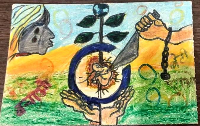 Education Minister received innocent letters from primary school girls, under the Beti Bachao Beti Padhao campaign, primary school girls sent letters to School Education Minister Brijmohan Aggarwal, Chhattisgarh, Khabargali