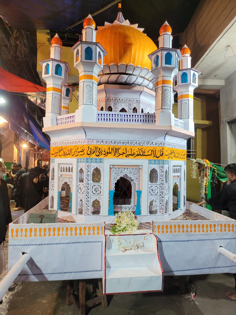 A huge mourning procession was taken out in the capital on “Yaume Ashura”, “Yaume Ashura” the martyrdom day of Hazrat Imam Hussain, the grandson of Prophet Hazrat Mohammad S.A.W., Haider Ali President Hyderi Mosque Trust Mominpara, Raipur, Chhattisgarh, Khabargali