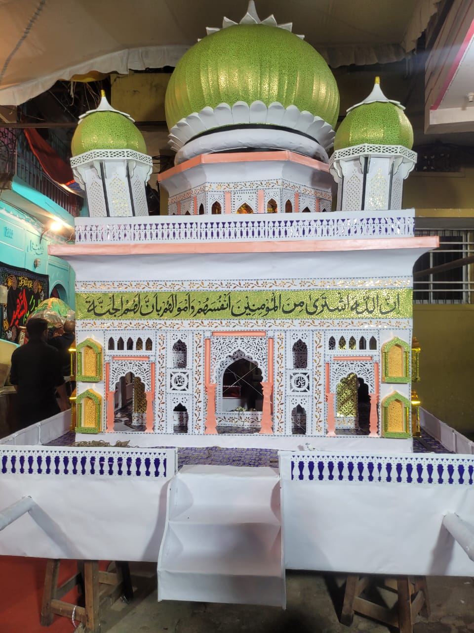 A huge mourning procession was taken out in the capital on “Yaume Ashura”, “Yaume Ashura” the martyrdom day of Hazrat Imam Hussain, the grandson of Prophet Hazrat Mohammad S.A.W., Haider Ali President Hyderi Mosque Trust Mominpara, Raipur, Chhattisgarh, Khabargali