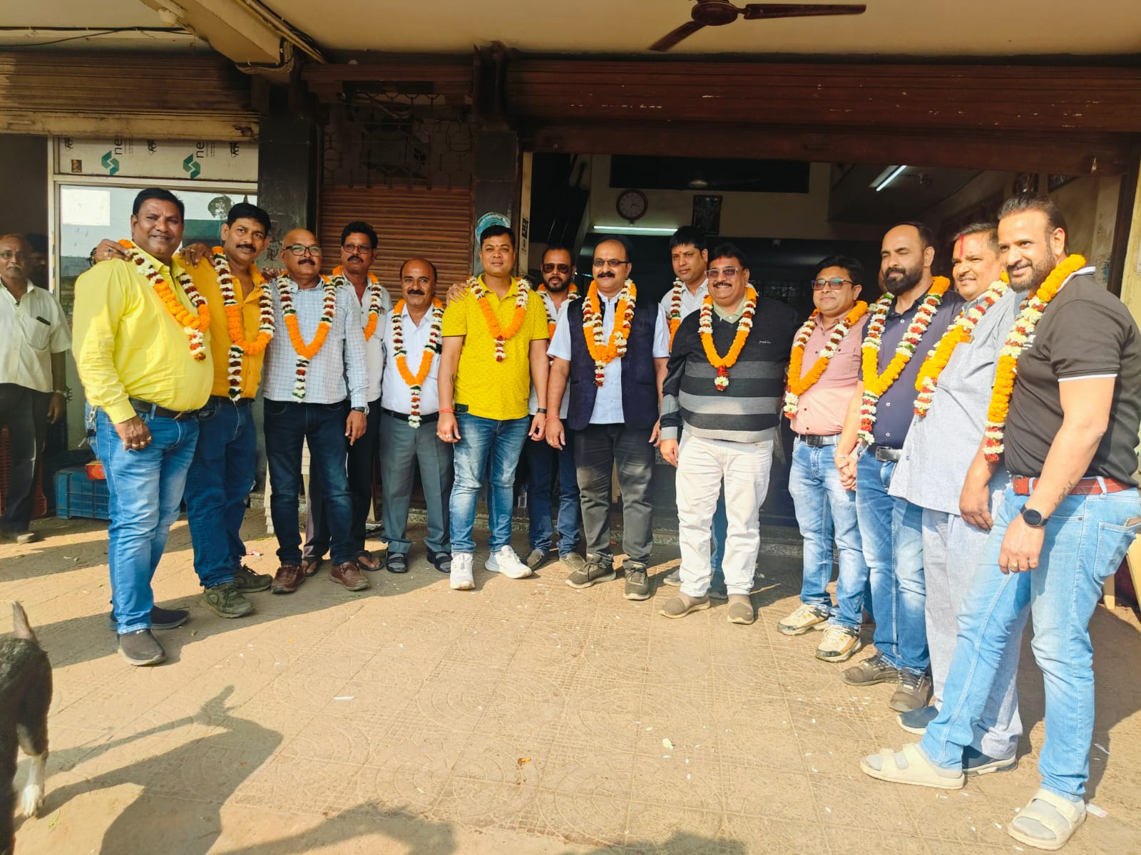 T. Srinivas Reddy became the chairman of the wholesale vegetable market for the fourth consecutive time, Raipur, Chhattisgarh, Khabargali