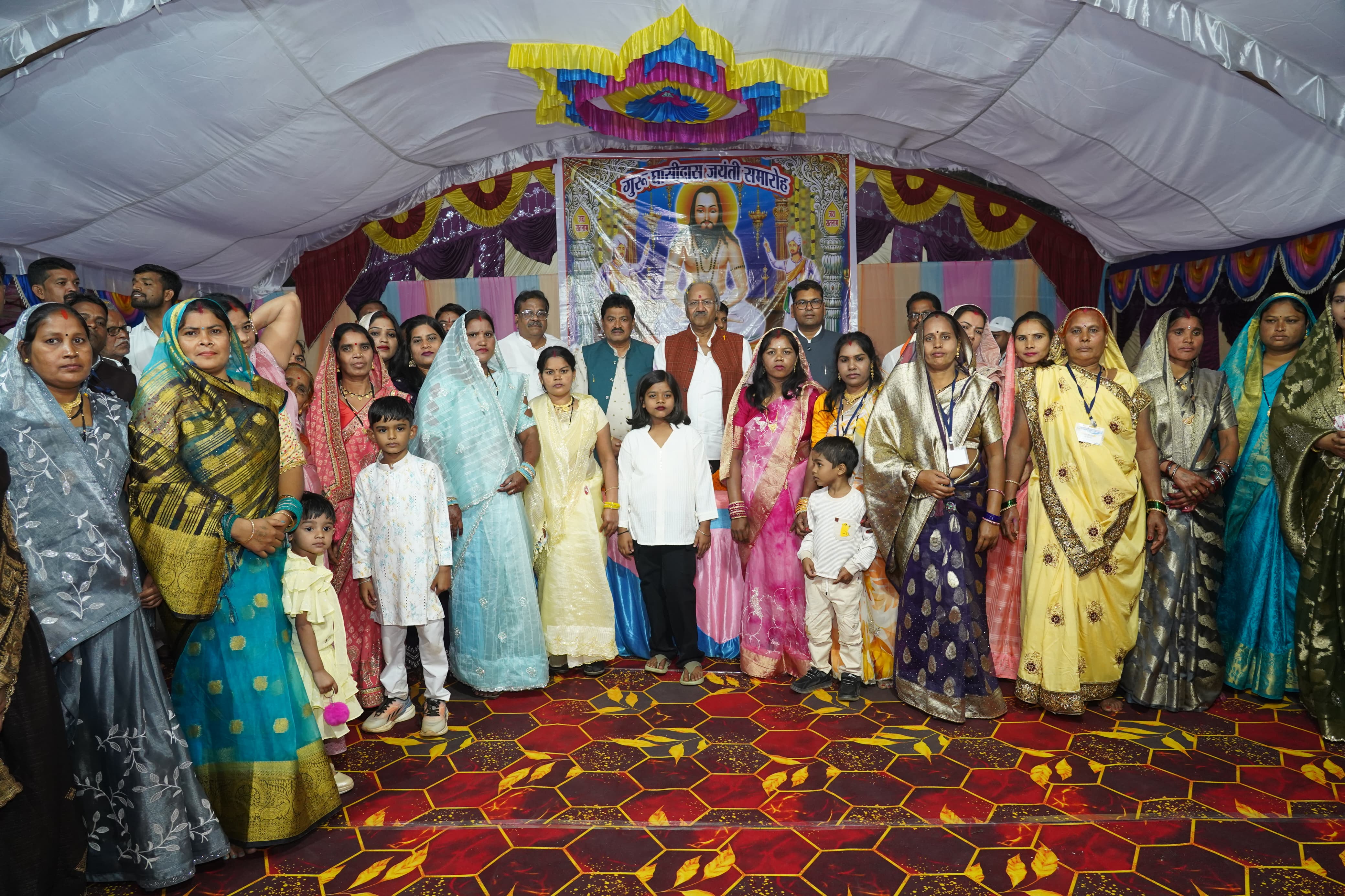 MP Brijmohan attended Guru Ghasidas Jayanti celebrations, upliftment of society is possible only by following the path shown by Guru Ghasidas: Brijmohan, Rajim, Raipur, Khabargali