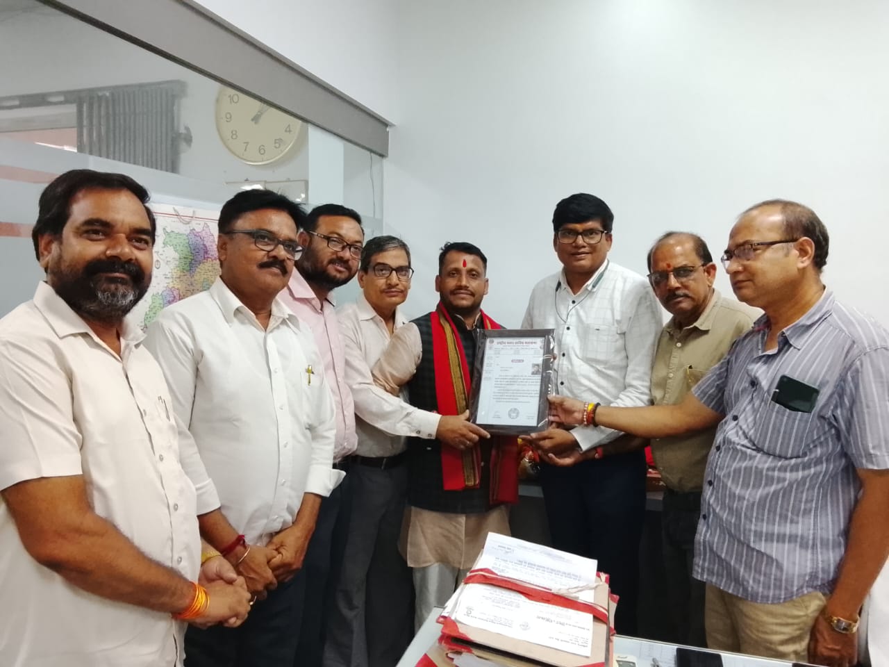 Rashtriya Pawar Kshatriya Mahasabha appointed new vice presidents in three states, Ajay Bhagat nominated from Chhattisgarh, National President Nandlal Chaudhary, Raipur, Khabargali