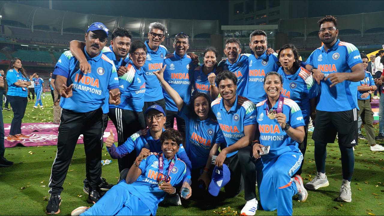 Physiotherapist Akanksha Satyavanshi, Kawardha's daughter Akanksha played a key role in the Indian women's cricket team's victory (79431), has been associated with national teams before, Raipur's daughter Akanksha played a key role in the Indian women's cricket team's victory. Khabargali