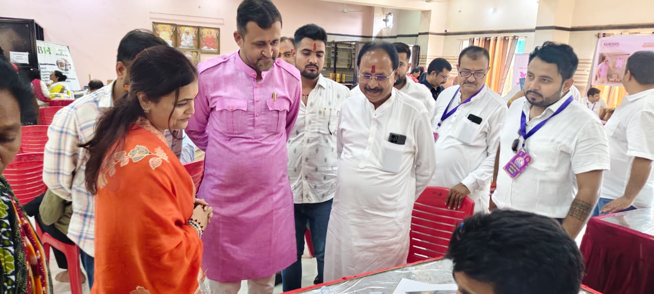Massive camp in Raipur to mark 12 years of Modi government: Over 500 patients examined, 157 units of blood donated, Dr. Anamika Singh, MBBS, MS, Gynecologist, Councilor and MIC Member, Raipur Municipal Corporation, State BJP Media Panelist, Raipur, Chhattisgarh, Khabargali