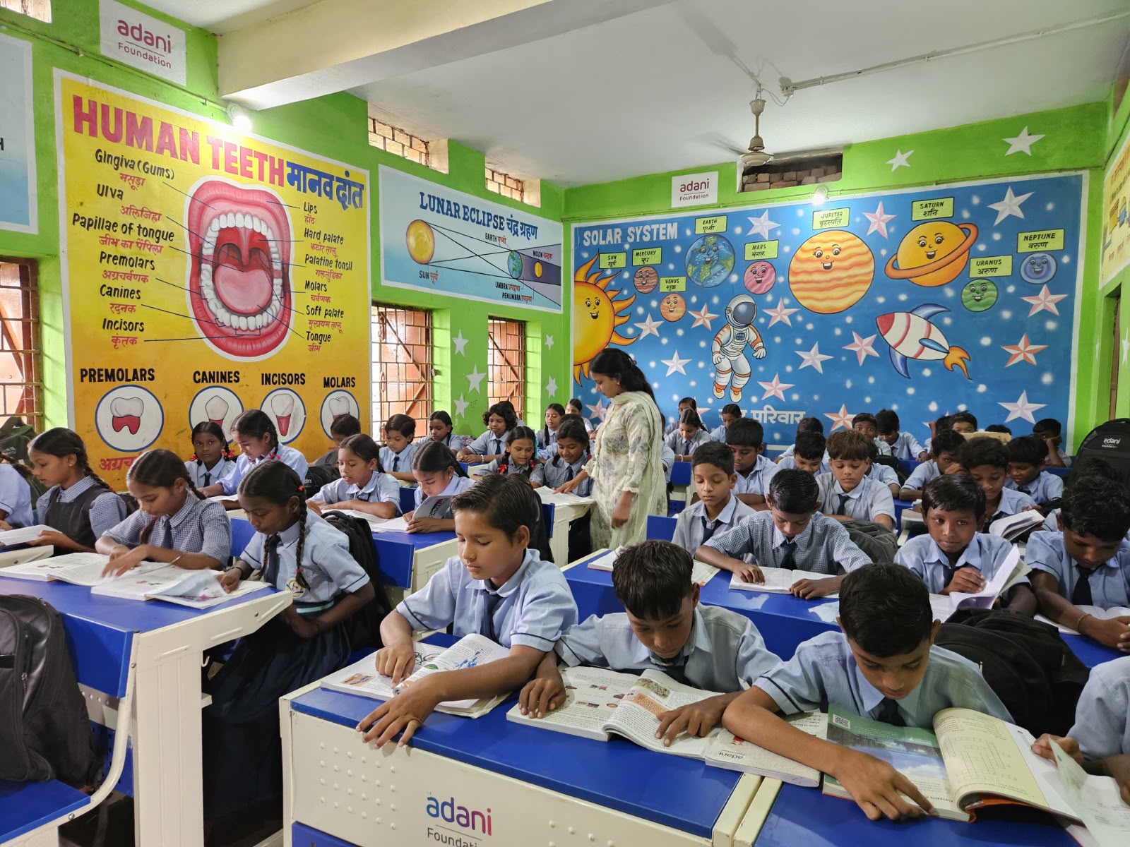 Expansion of Utthan Project: Education, infrastructure and student-friendly facilities will get a new dimension in 34 schools, Raigarh, Khabargali, Adani Foundation, the CSR arm of Adani Power Limited, Raigarh