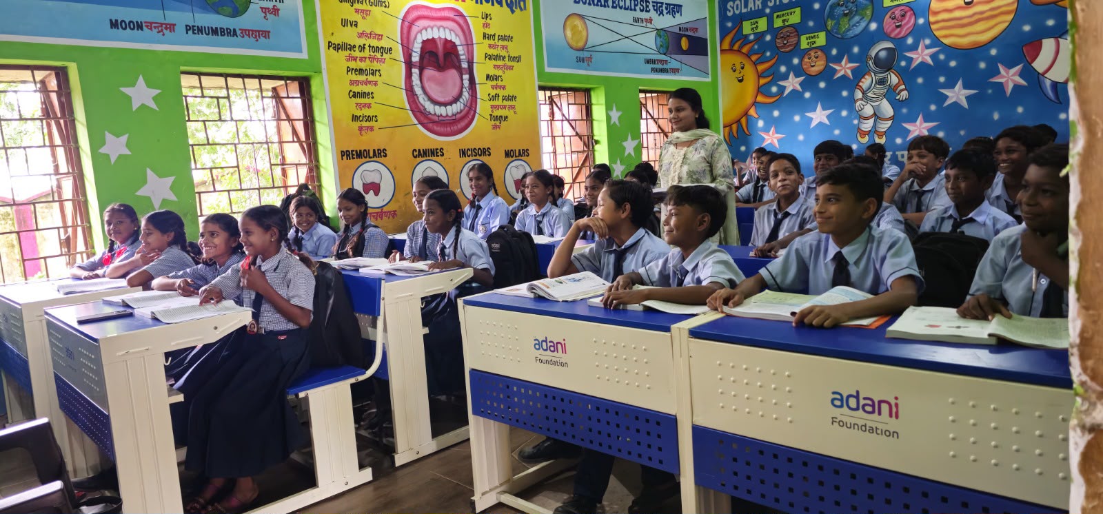 Expansion of Utthan Project: Education, infrastructure and student-friendly facilities will get a new dimension in 34 schools, Raigarh, Khabargali, Adani Foundation, the CSR arm of Adani Power Limited, Raigarh