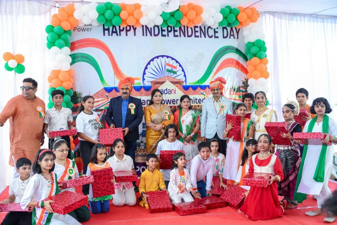 Adani Power Chote Bhandar celebrated 80th Independence Day with great enthusiasm, Raigarh, Chhattisgarh, Khabargali