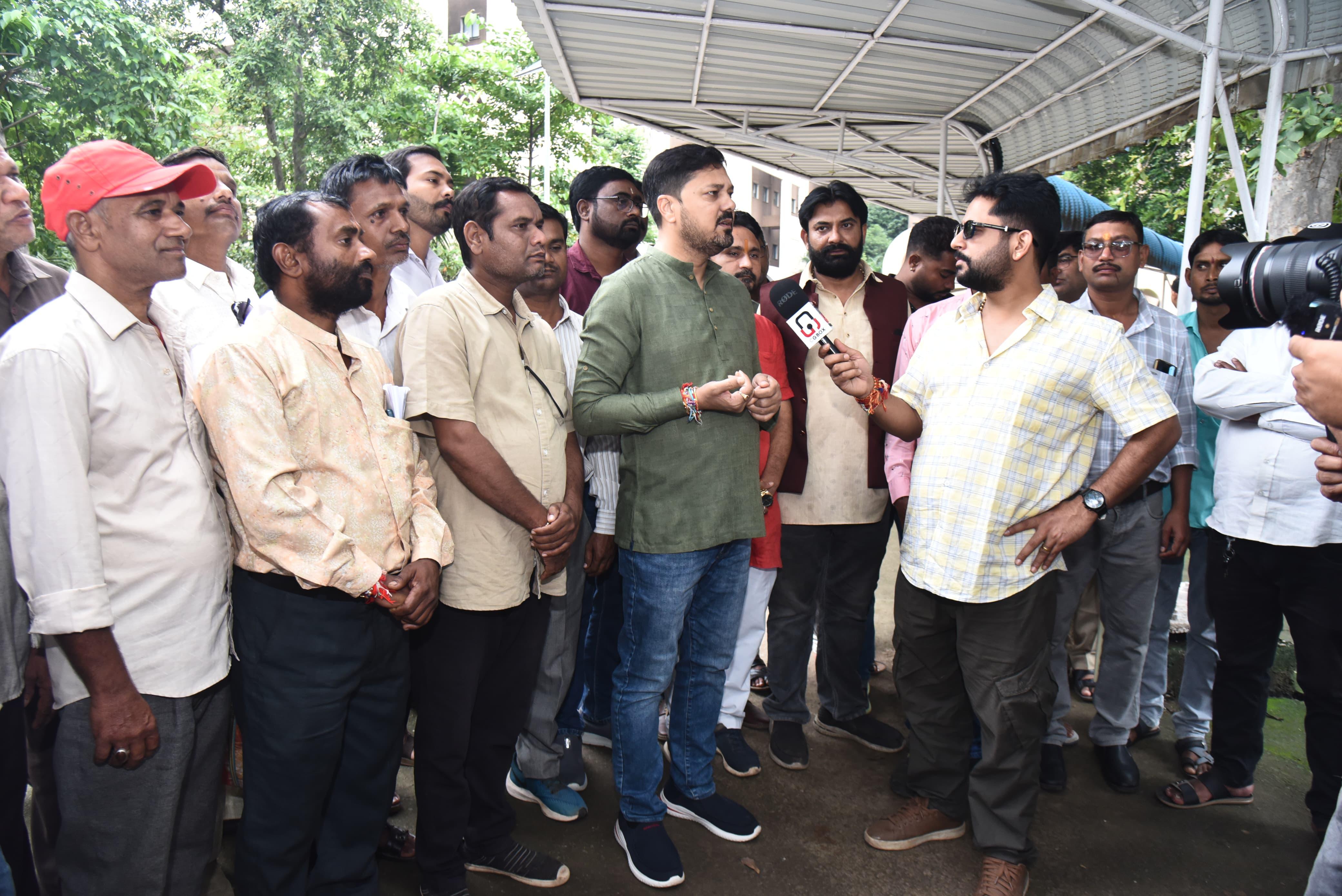 Pirda village land acquisition, RDA Kaushalya Vihar, Minister OP Choudhary, Chief Minister Vishnudev Sai, Pirda village residential project, Raipur Development Authority, Dharsiwa MLA Anuj Sharma, Chhattisgarh, Khabargali