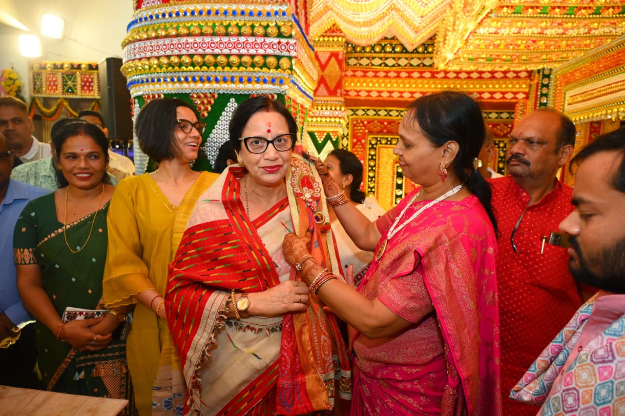 Shri Rani Sati Temple Raipur, 50th Bhadon Amavasya Festival, Bhadon Amavasya 2026, Governor Ramen Deka, Rani Sati Dadi Temple, Raipur Religious Event, Mangal Path, 2100 Women, Pankaj Joshi Bhajan Sandhya, Chhappan Bhog, Maha Aarti, Chhattisgarh, Khabargali