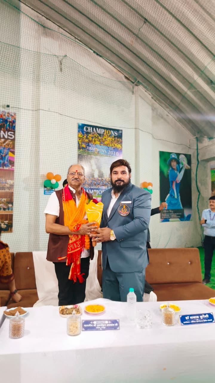 Terminator Indoor Cricket Arena Raipur, Terminator Cricket Academy Raipur, indoor cricket academy Raipur, cricket academy in Raipur, TICA Raipur, indoor cricket facility Chhattisgarh, Dr Shabab Qureshi, cricket training Raipur, chhattisgarh, Khabargali 