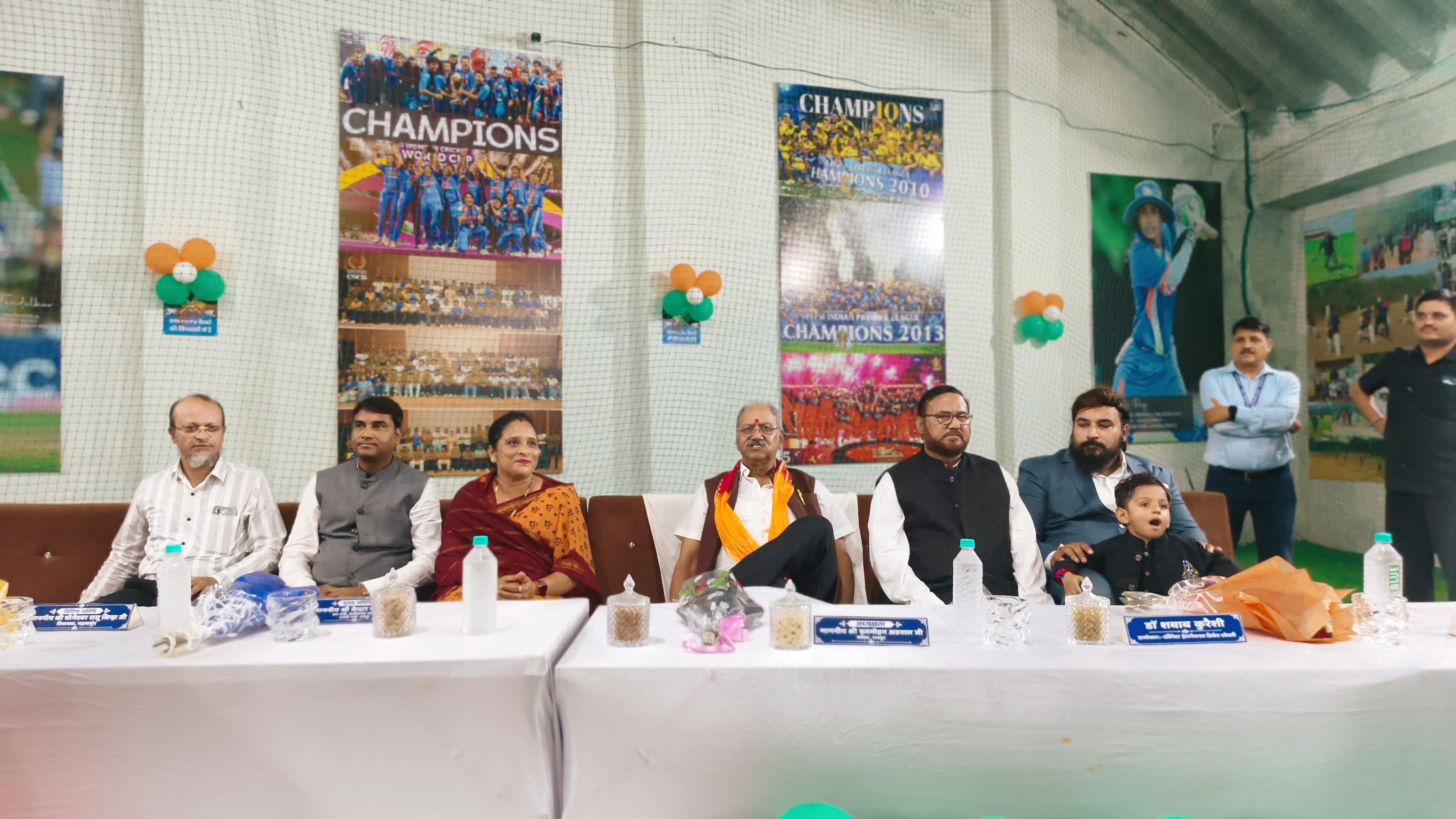 Terminator Indoor Cricket Arena Raipur, Terminator Cricket Academy Raipur, indoor cricket academy Raipur, cricket academy in Raipur, TICA Raipur, indoor cricket facility Chhattisgarh, Dr Shabab Qureshi, cricket training Raipur, chhattisgarh, Khabargali 