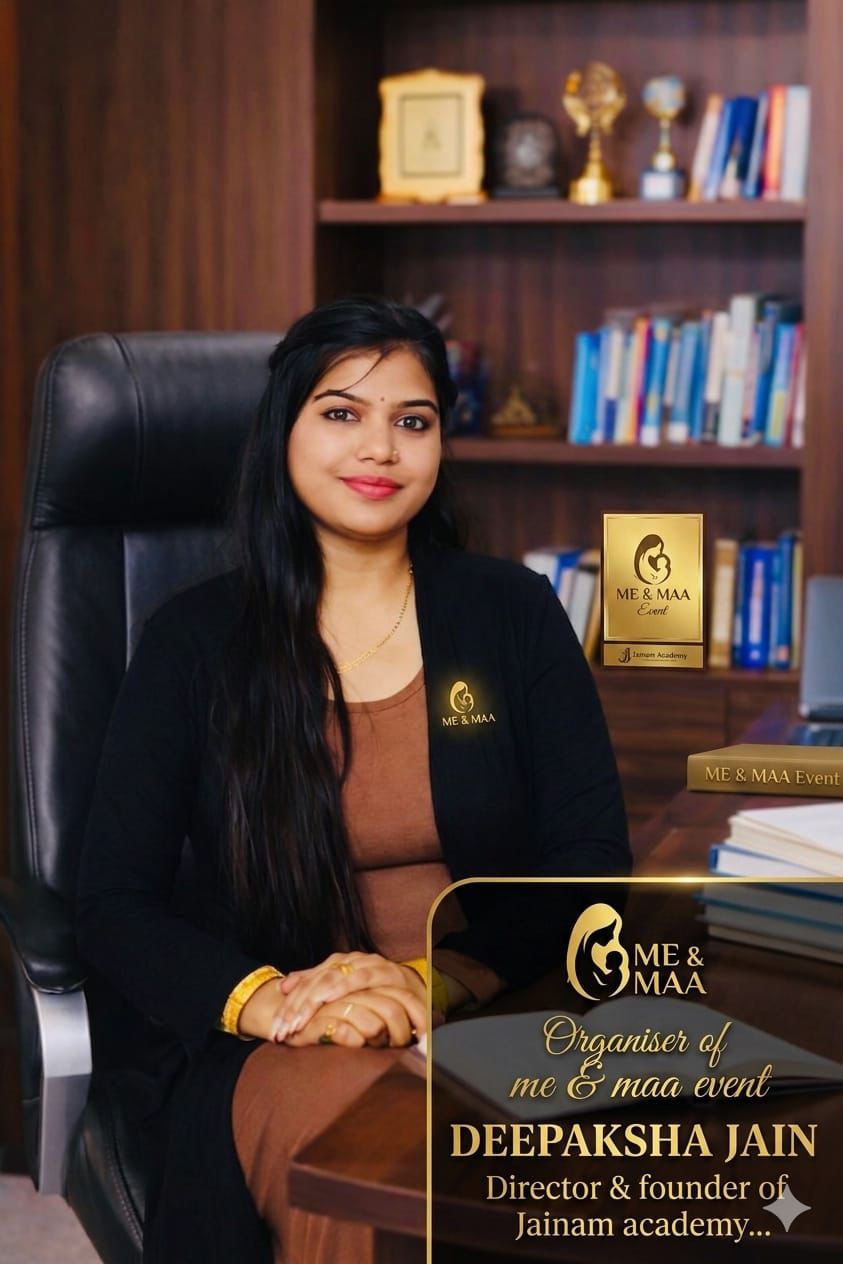 Jainam Academy, Deepak Jain, Bharat Gaurav Samman, Mrs India Universe Asia 2026, Raipur, Chhattisgarh, Education, Women Empowerment, Bollywood Actress Deepshikha Nagpal, Khabargali