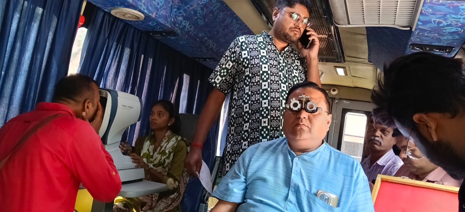 Raipur Press Club, Mahavir International Service Organization, Free Eye Check up, Eye Camp, Cataract Operation, Health, State Minister rank Lokesh Kavadiya, Raipur, Chhattisgarh, Khabargali