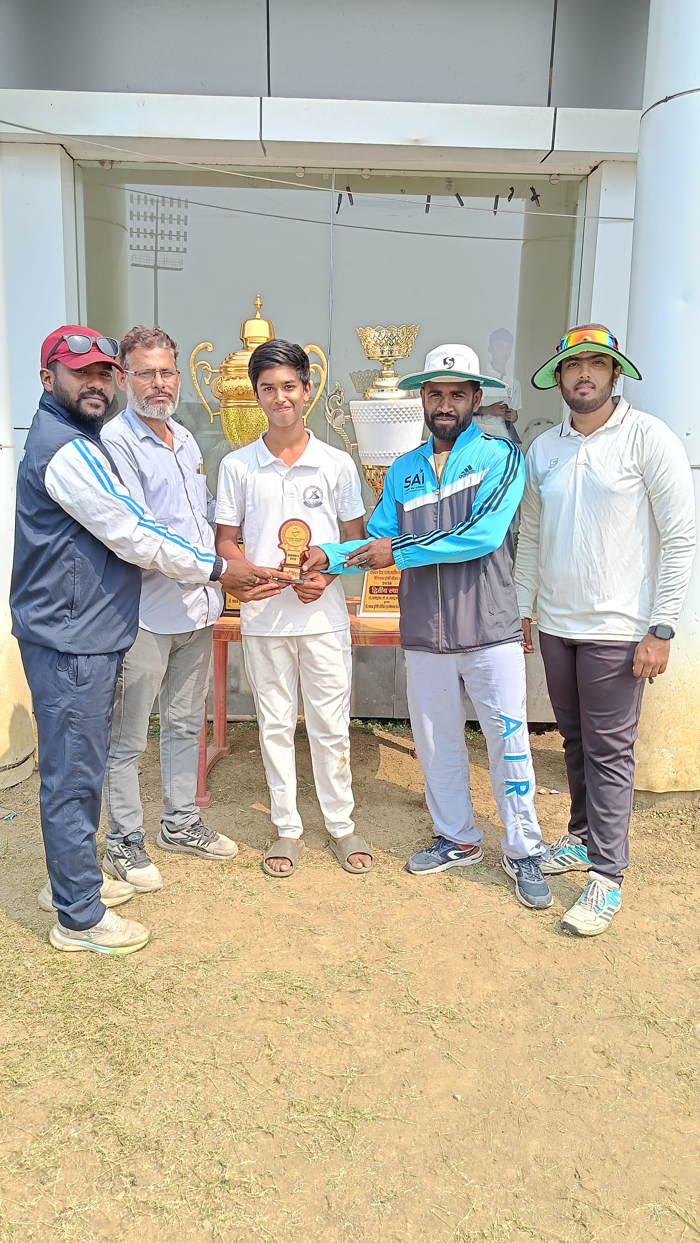 Terminator International Cricket Academy, Raipur Competition: Terminator Vipra State Level School Champions Trophy Season 6, Director & NIS Cricket Coach Dr. Shabab Qureshi, Chhattisgarh, Khabargali