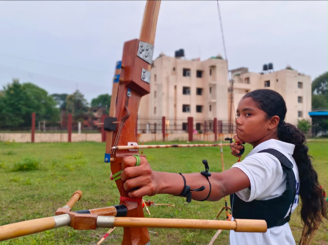 Adani Foundation, Archery, Chhattisgarh News, Surguja, Raipur, Bilaspur, Sports News, Rural Talent, Khabargali