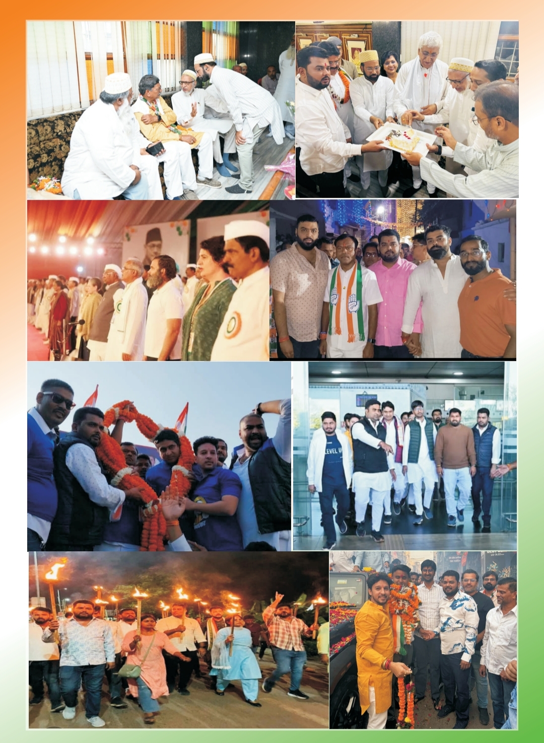 Young and aggressive Congress leader Rahul Tiwari presented his candidature from Swami Vivekanand Sadar Bazar Ward 44, Raipur, Khabargali, Chhattisgarh