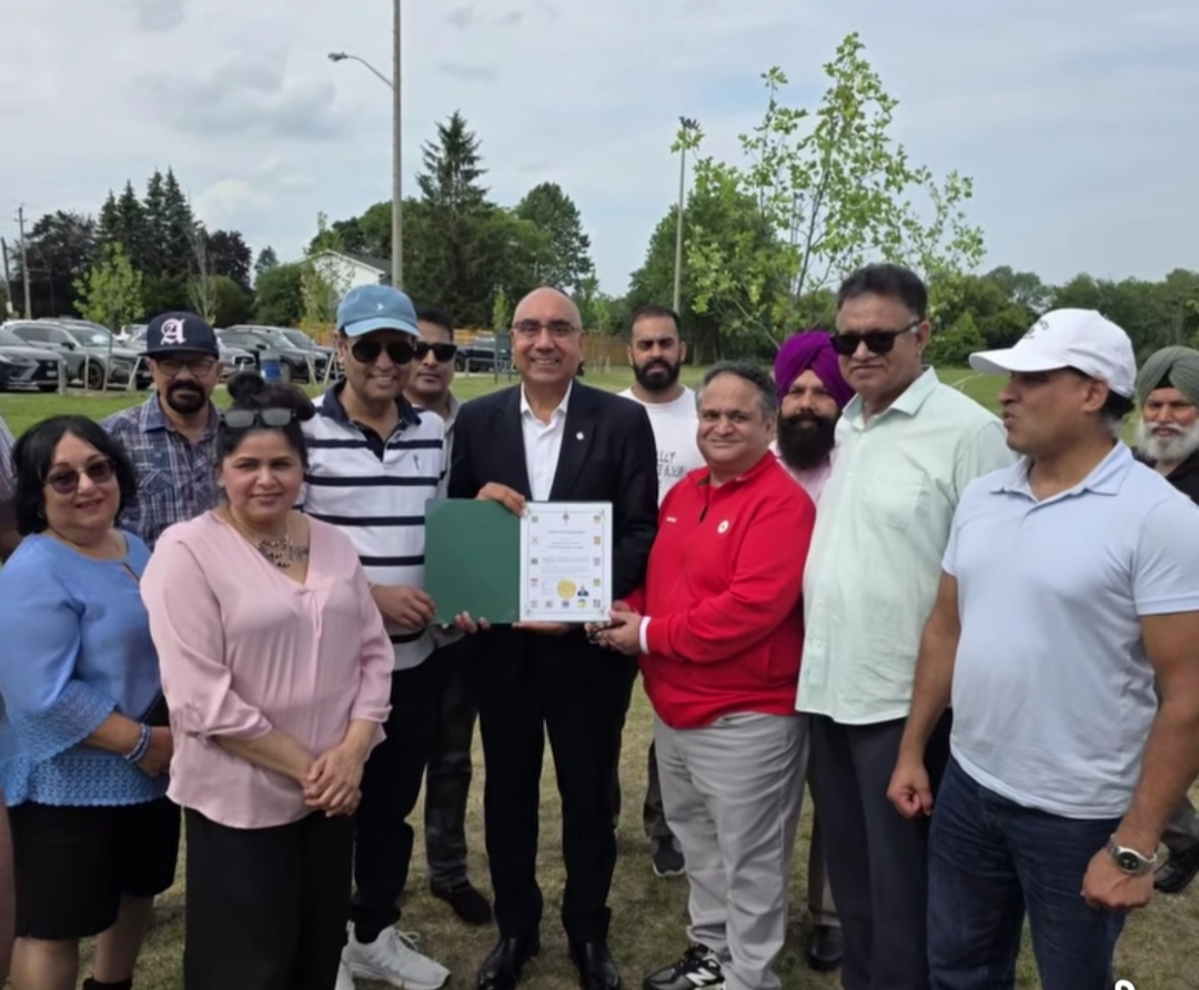Woodball's grand event in Canada: The community fest held at Caledon East Park spread the magic of this unique sport!, Caledon, Woodball Association of Canada President Jagdeep Sachcha and Vice President Anurag Srivastava, Khabargali