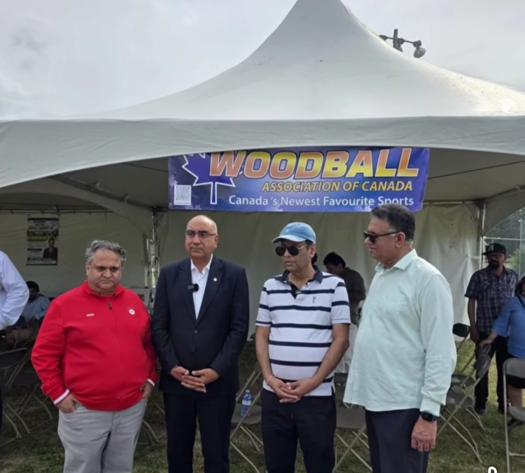 MP Amarjeet Gill Officially Launches Woodball in Canada,,A Thrilling New Chapter for Outdoor Sports at Caledon East Park,Woodball Association of Canada, including Vice President Anurag Srivastava, President Jagdeep Sancha, Treasurer Rohit Lath, and General Secretary Muzamil Ahmed, Khabargali 