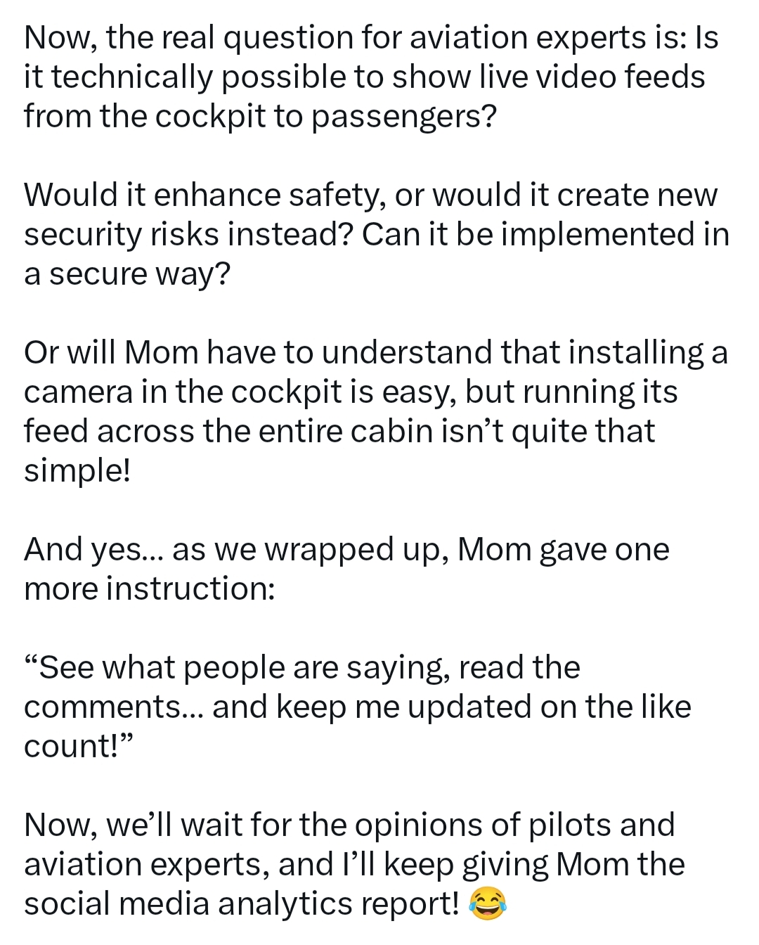 BJP spokesperson Ujjwal Deepak tweets, aircraft cockpit camera, safety of aircraft passengers, cockpit live camera, aviation security, Raipur, Chhattisgarh, Khabargali