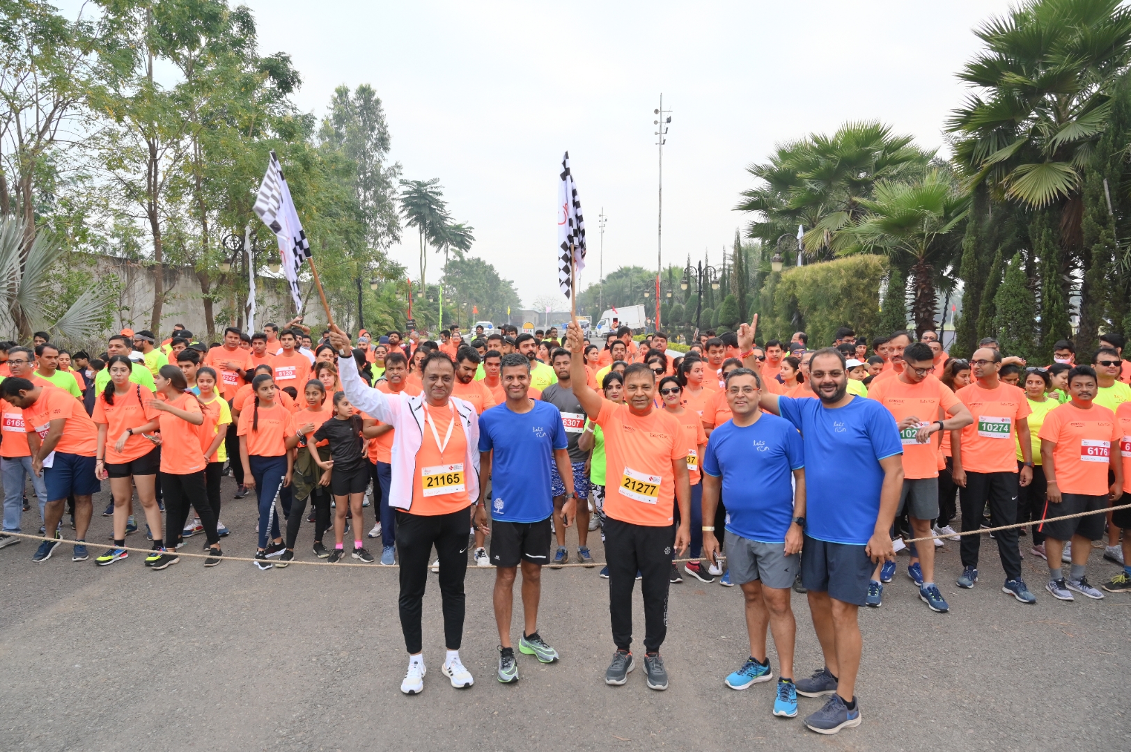 The Great Chhattisgarh Run, let's run,  Tree of Life, Vivek Dhand, Arun Kumar Palanswamy, Ankit Anand, Dr. Vinay Tiwari, Coordinator, Sunil Agarwal, Raipur, Chhattisgarh, Khabargali