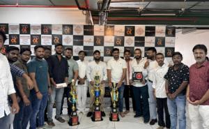 Tilokchand Bardia, Chairman, A.T. Jewellers, Nikesh Bardia, Director and Treasurer, Chamber of Commerce, Chhattisgarh and Nitin Bardia, Director, Raipur, Chhattisgarh, Khabargali