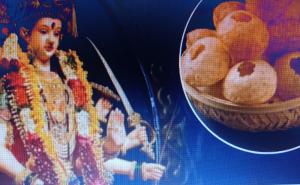 Unique Durga Pandal.. Five lakh rupees secretly decorated, Prasad will also be distributed secretly, Bilaspur, Khabargali