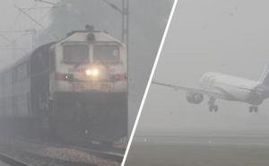 Fog wreaks havoc in the country, 15 flights cancelled, 32 trains delayed, Tejas-Humsafar delayed by several hours hindi news big news khabargali 