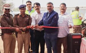 Adani Power takes a major initiative towards road safety, distributing helmets to over 100 drivers in Chikhli, Raigarh, Chhattisgarh. - Khabargali
