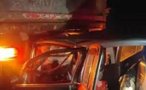  खाटू श्यामजी दर्शन को जा रहे MP के 5 लोगों की भीषण हादसे में दर्दनाक मौत, कार के उड़े परखच्चे खबरगली Five people from Madhya Pradesh, who were on their way to Khatu Shyamji, died tragically in a horrific accident, their car was completely destroyed. Hindi news latest khabargali 