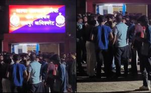 Chaos during a religious procession in Raipur: Bloody clash between two groups, police station surrounded after sword fighting, Chhattisgarh, Khabargali