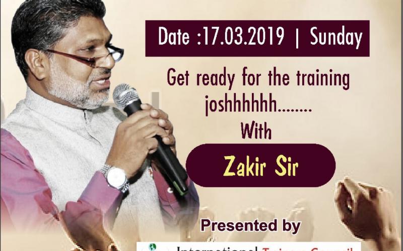 Raipur, Chhattisgarh, international training program, zakir