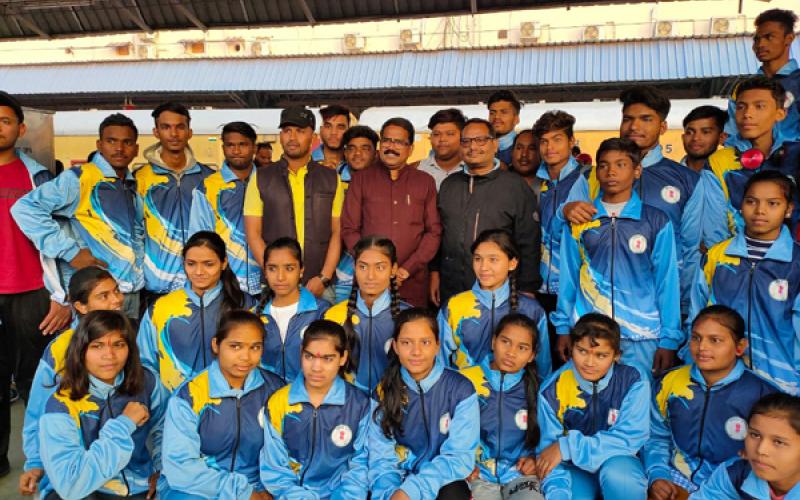 Chhattisgarh team for Delhi for national competition
