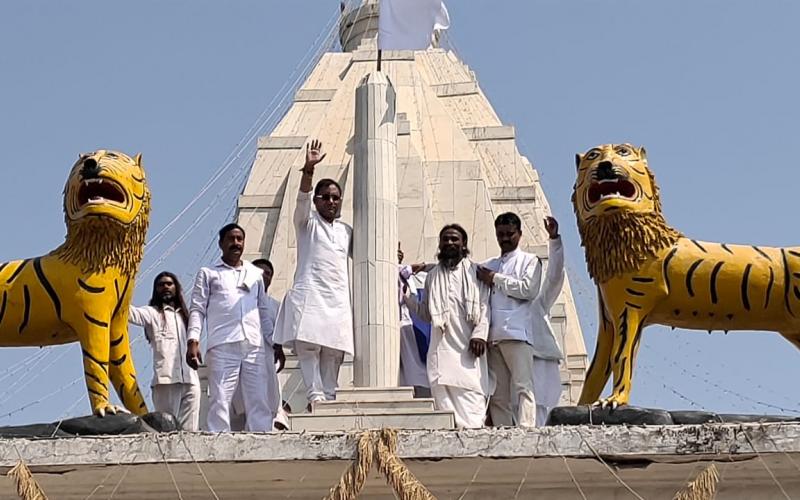 Jagat Guru rudra kumar , khabargali, minister, giraudpuri