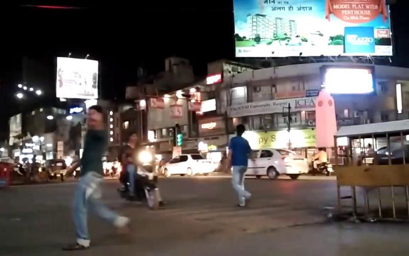 Jai stambh chauk , raipur, khabargali